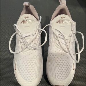 Nike Women's Air White and Pink Athletic Shoes Air Max